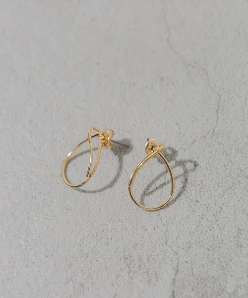 SMELLY / スメリー ピアス・イヤリング | メタルスィンドロップピアス | 詳細1