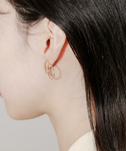 SMELLY / スメリー ピアス・イヤリング | メタルスィンドロップピアス | 詳細3