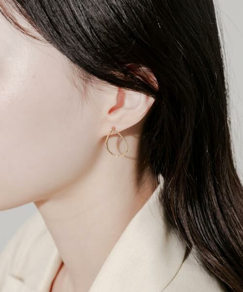 SMELLY / スメリー ピアス・イヤリング | メタルスィンドロップピアス | 詳細4