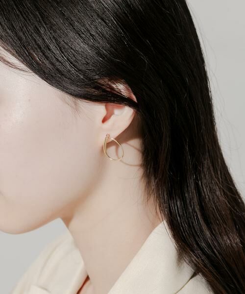 SMELLY / スメリー ピアス・イヤリング | メタルスィンドロップピアス | 詳細5