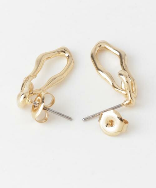 SMELLY / スメリー ピアス・イヤリング | メタルダブルニュアンスオーバルピアス | 詳細4