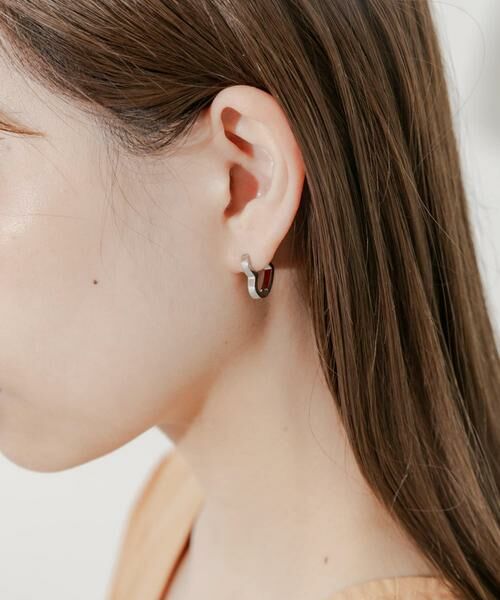 SMELLY / スメリー ピアス・イヤリング | ステンレスハートワンタッチピアス | 詳細3