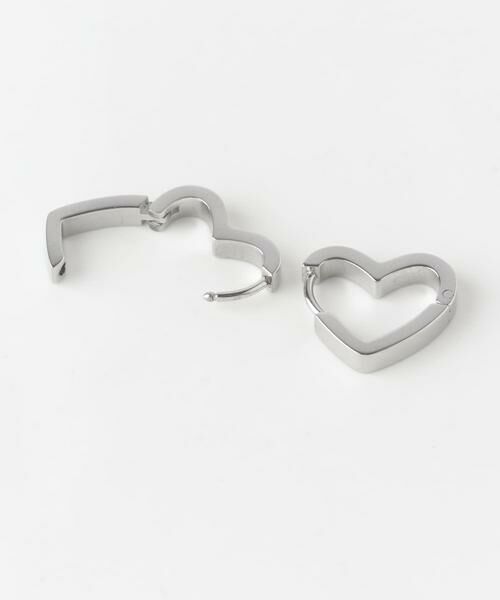 SMELLY / スメリー ピアス・イヤリング | ステンレスハートワンタッチピアス | 詳細4