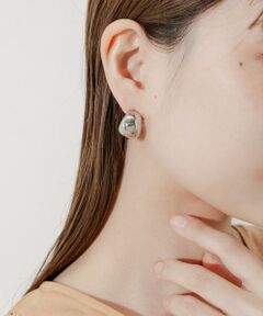 SMELLY / スメリー ピアス・イヤリング | ステンレスプックリワイドピアス