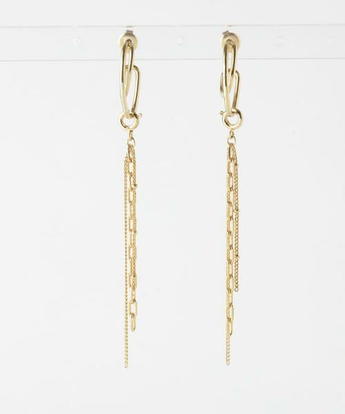 SMELLY / スメリー ピアス・イヤリング | 2WAYチェーンオーバルピアス | 詳細5