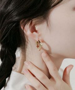 SMELLY / スメリー ピアス・イヤリング | スクエアフープピアス