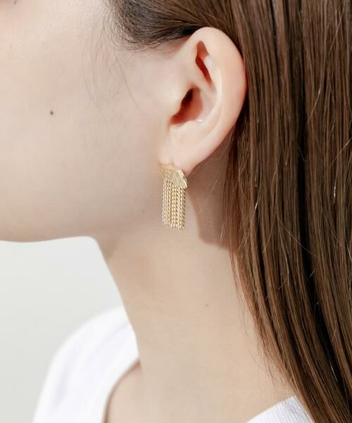 SMELLY / スメリー ピアス・イヤリング | タッセルチェーンピアス | 詳細3