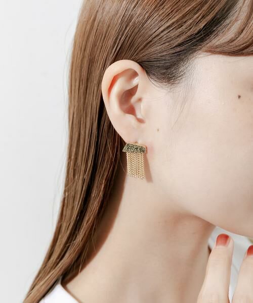 SMELLY / スメリー ピアス・イヤリング | タッセルチェーンピアス | 詳細4
