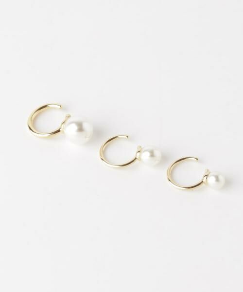 SMELLY / スメリー ピアス・イヤリング | パール3セットイヤカフ | 詳細3