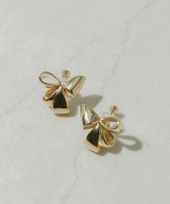SMELLY / スメリー ピアス・イヤリング | ニュアンスリボンモチーフイヤリング
