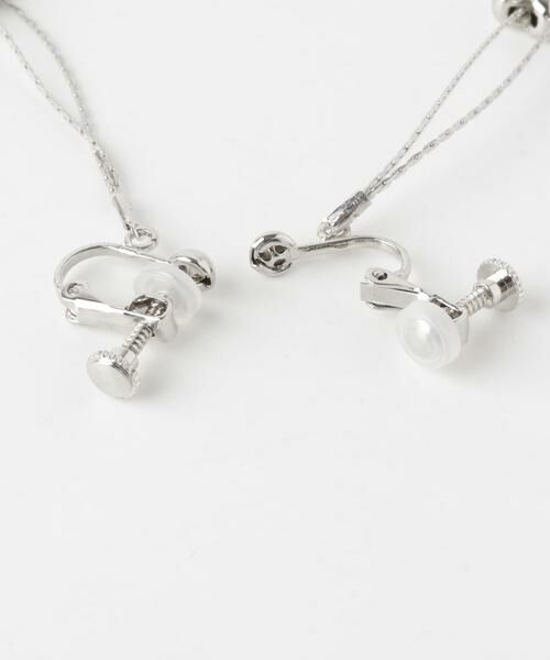 SMELLY / スメリー ピアス・イヤリング | ダブルハートドロップイヤリング | 詳細7