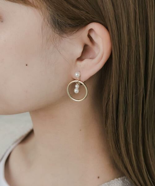 SMELLY / スメリー ピアス・イヤリング | パールサークルイヤリング | 詳細2