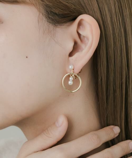 SMELLY / スメリー ピアス・イヤリング | パールサークルイヤリング | 詳細7