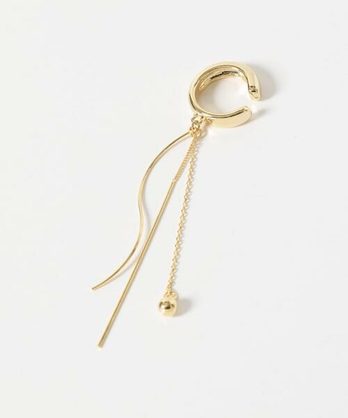 SMELLY / スメリー ピアス・イヤリング | チェーンドロップイヤカフ | 詳細4