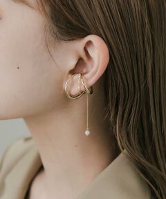 SMELLY / スメリー ピアス・イヤリング | 『WEB/一部店舗限定』ドロップパールイヤカフ