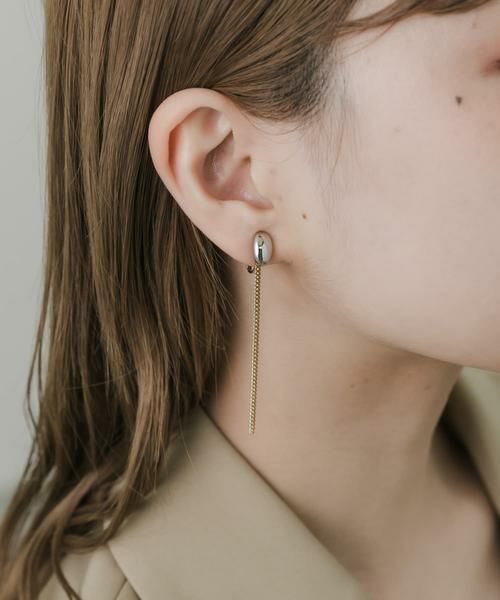 SMELLY / スメリー ピアス・イヤリング | メタルチェーンイヤリング | 詳細5