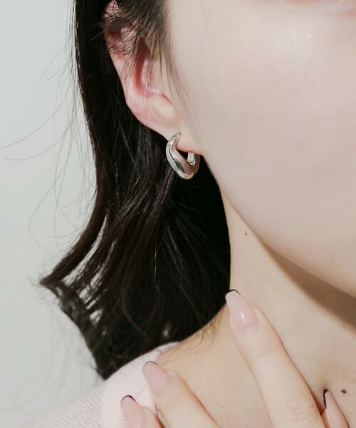 SMELLY / スメリー ピアス・イヤリング | ウェーブプックリイヤリング | 詳細6