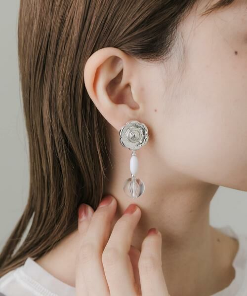 SMELLY / スメリー ピアス・イヤリング | フラワードロップジュシイヤリング | 詳細1