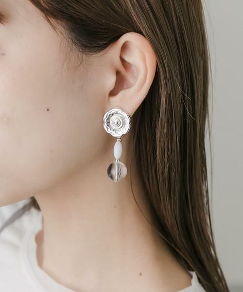 SMELLY / スメリー ピアス・イヤリング | フラワードロップジュシイヤリング | 詳細4