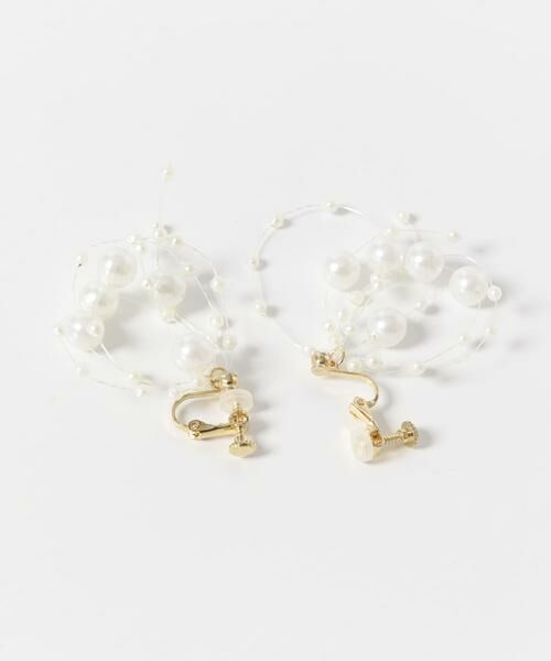 SMELLY / スメリー ピアス・イヤリング | パールシャワーイヤリング | 詳細5