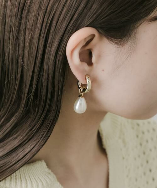 SMELLY / スメリー ピアス・イヤリング | アシメパールクリップイヤリング | 詳細2