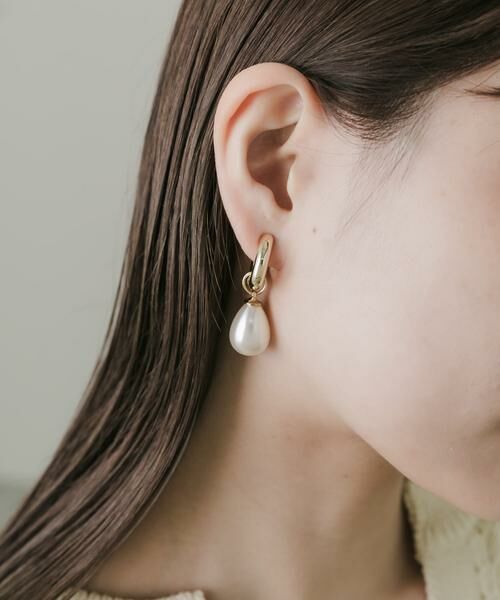 SMELLY / スメリー ピアス・イヤリング | アシメパールクリップイヤリング | 詳細3
