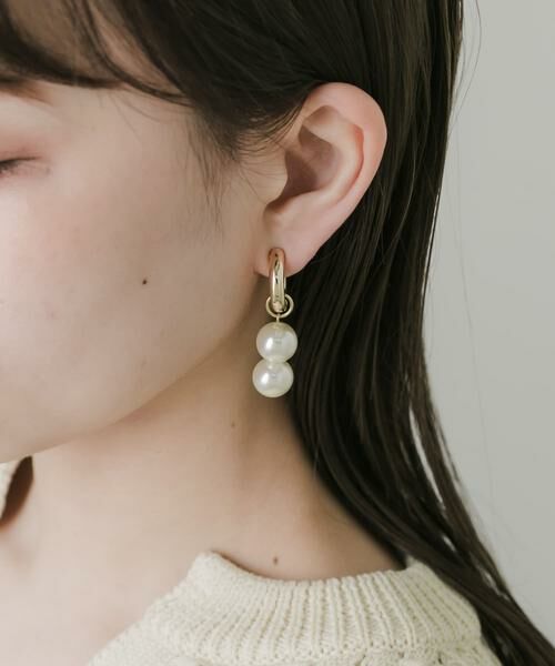 SMELLY / スメリー ピアス・イヤリング | アシメパールクリップイヤリング | 詳細5