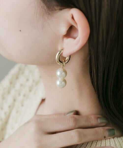 SMELLY / スメリー ピアス・イヤリング | アシメパールクリップイヤリング | 詳細7