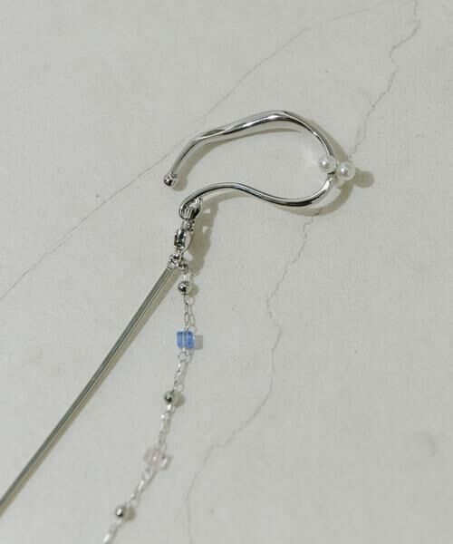 SMELLY / スメリー ピアス・イヤリング | カラービジューチェーンイヤカフ | 詳細2