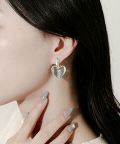 SMELLY / スメリー ピアス・イヤリング | ハートマットイヤリング