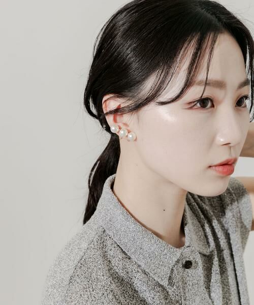 SMELLY / スメリー ピアス・イヤリング | パールラインイヤリング | 詳細3