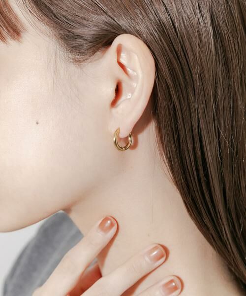 SMELLY / スメリー ピアス・イヤリング | ステンレスフープイヤリング | 詳細1