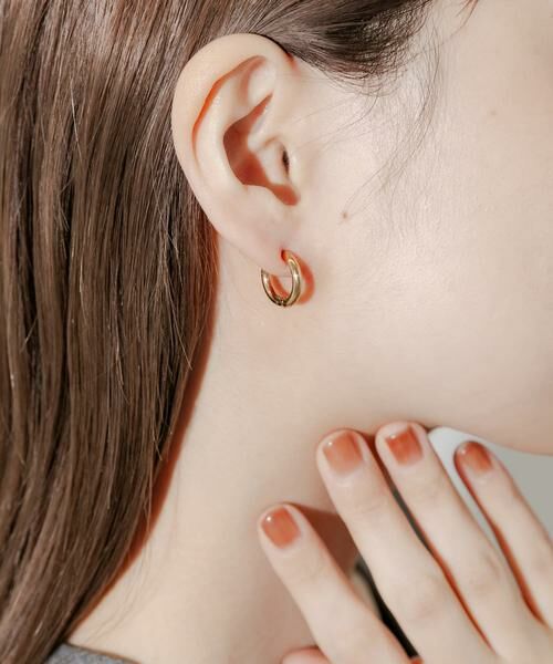 SMELLY / スメリー ピアス・イヤリング | ステンレスフープイヤリング | 詳細2