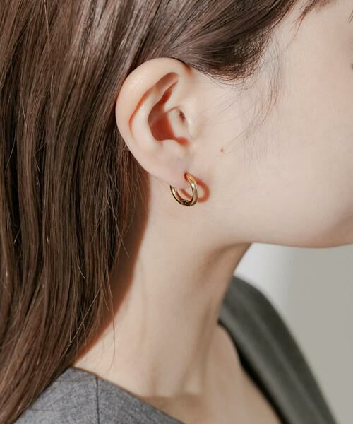 SMELLY / スメリー ピアス・イヤリング | ステンレスフープイヤリング | 詳細3