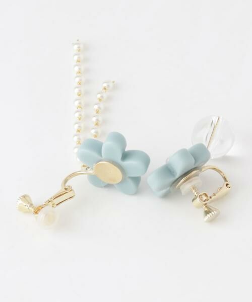 SMELLY / スメリー ピアス・イヤリング | カラーフラワーアシメイヤリング | 詳細8