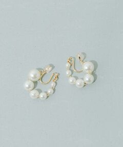 SMELLY / スメリー ピアス・イヤリング | パールオメガイヤリング