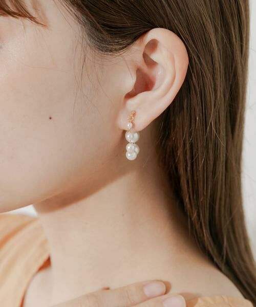SMELLY / スメリー ピアス・イヤリング | パールオメガイヤリング | 詳細4