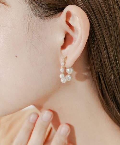 SMELLY / スメリー ピアス・イヤリング | パールオメガイヤリング | 詳細5