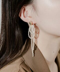 SMELLY / スメリー ピアス・イヤリング | メタルパールループイヤリング
