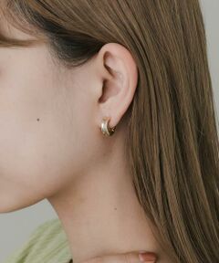 SMELLY / スメリー ピアス・イヤリング | ニュアンスメタルフープクリップイヤリング