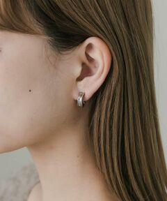 SMELLY / スメリー ピアス・イヤリング | ニュアンスメタルフープクリップイヤリング