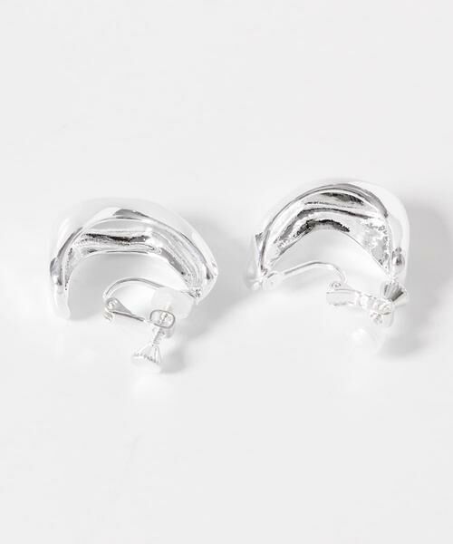 SMELLY / スメリー ピアス・イヤリング | ニュアンスワイドフープイヤリング | 詳細7