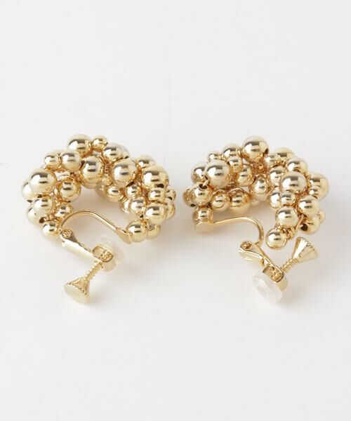 SMELLY / スメリー ピアス・イヤリング | メタルビーズフープイヤリング | 詳細4