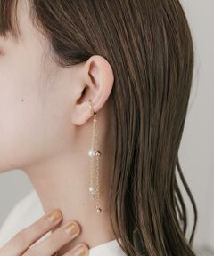 SMELLY / スメリー ピアス・イヤリング | トリプルチェーンイヤカフ