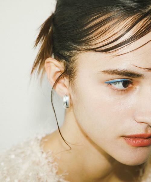 SMELLY / スメリー ピアス・イヤリング | ニュアンスカーブプックリイヤリング | 詳細7