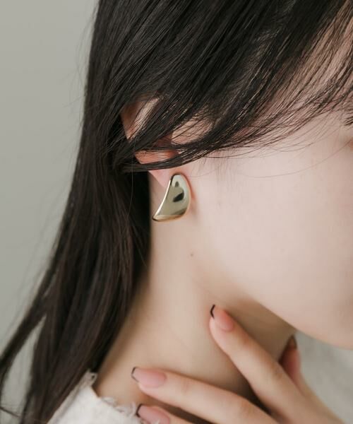 SMELLY / スメリー ピアス・イヤリング | メタルカーブイヤリング | 詳細3