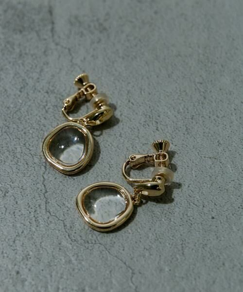 SMELLY / スメリー ピアス・イヤリング | クリアドロップイヤリング | 詳細1