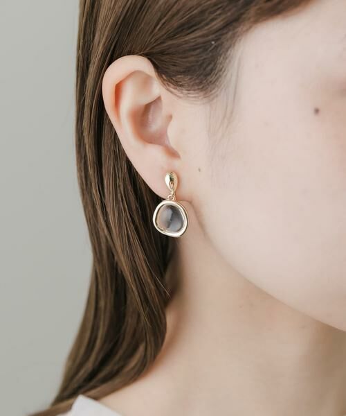 SMELLY / スメリー ピアス・イヤリング | クリアドロップイヤリング | 詳細2
