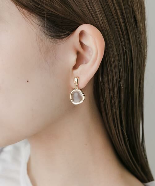 SMELLY / スメリー ピアス・イヤリング | クリアドロップイヤリング | 詳細4