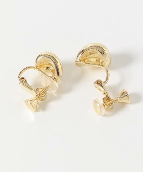 SMELLY / スメリー ピアス・イヤリング | ダブルメタルモチーフイヤリング | 詳細5